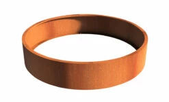 Plantenbak Cortenstaal Rond 200x40 Cm Adezz Zonder Bodem