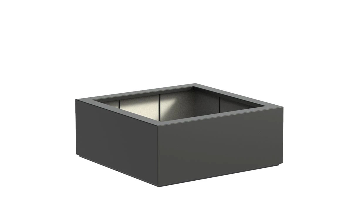 Polyester Plantenbak 100x100x40 Cm Adezz - Afbeelding 2