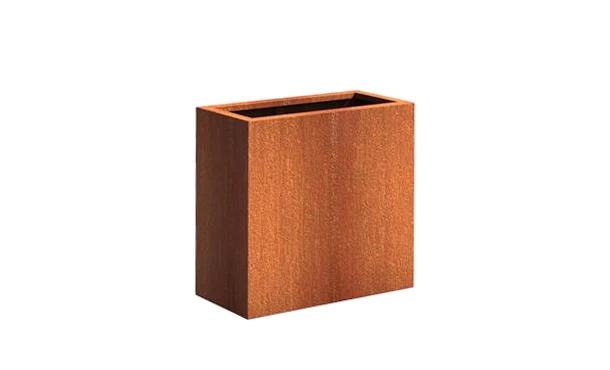 Plantenbak Cortenstaal 80x40x80 Cm Adezz