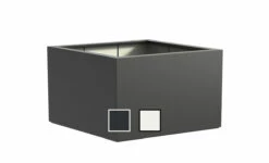 Polyester Plantenbak 120x120x100 Cm Adezz