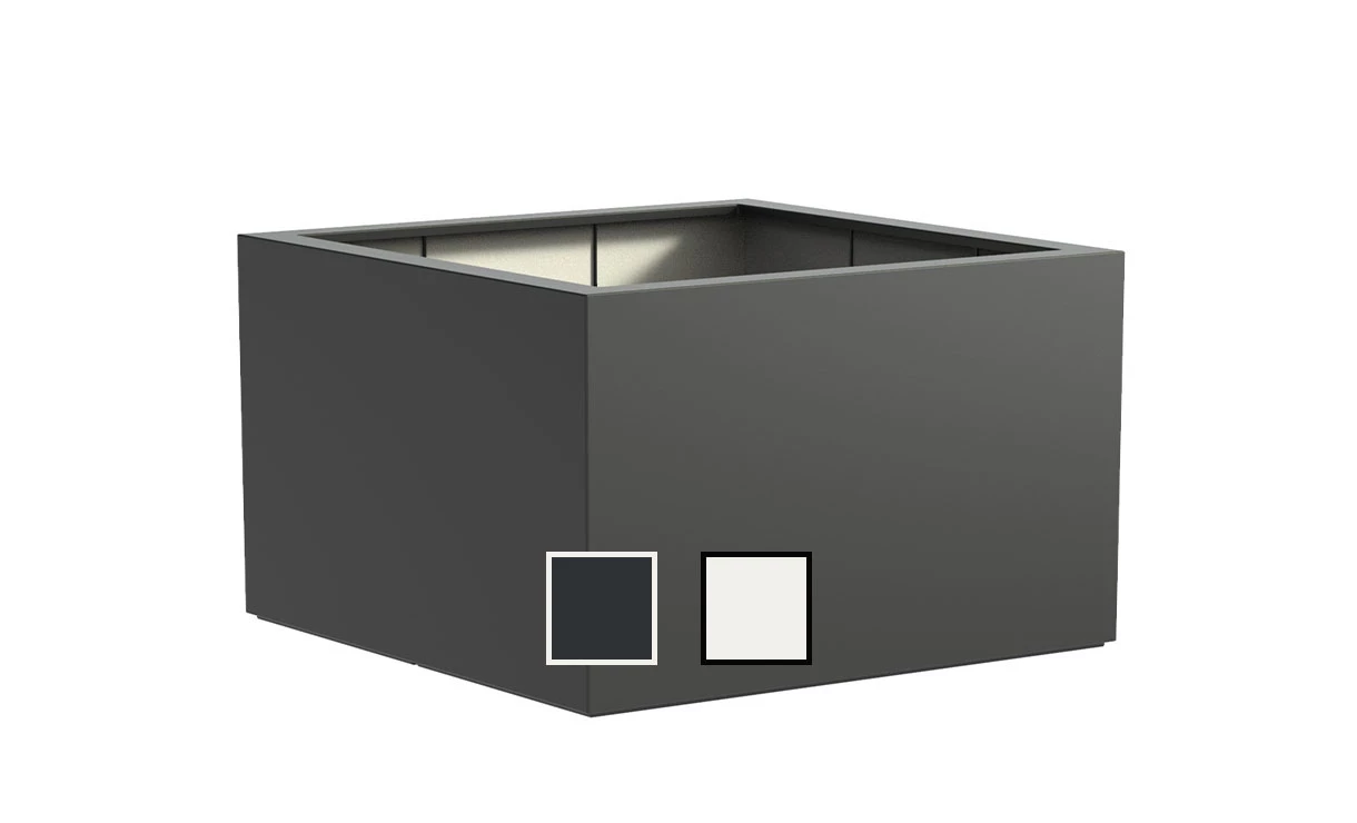 Polyester Plantenbak 120x120x100 Cm Adezz