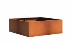 Plantenbak Cortenstaal 140x140x60 Cm Adezz