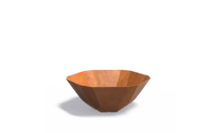 Plantenbak Cortenstaal Facet 120 X 50 Cm Adezz