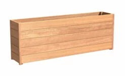 Plantenbak Hardhout 200x40x71 Cm Carrez Adezz