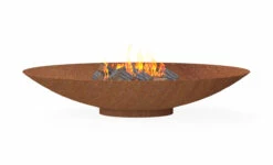 Vuurschaal Cortenstaal 200 X 31 Cm