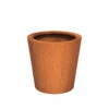 Plantenbak Cortenstaal Conic 80x80 Cm Adezz