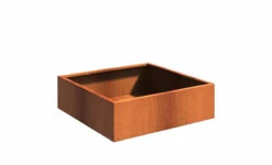 Plantenbak Cortenstaal 100x100x40 Cm Adezz