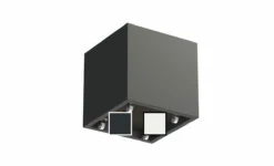 Polyester Plantenbak Met Wielen 80x80x80 Cm Adezz