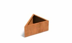 Cortenstaal Plantenbak Triangle 100 X 100 X 40 Cm
