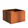 Plantenbak Cortenstaal 80x80x60 Cm Adezz