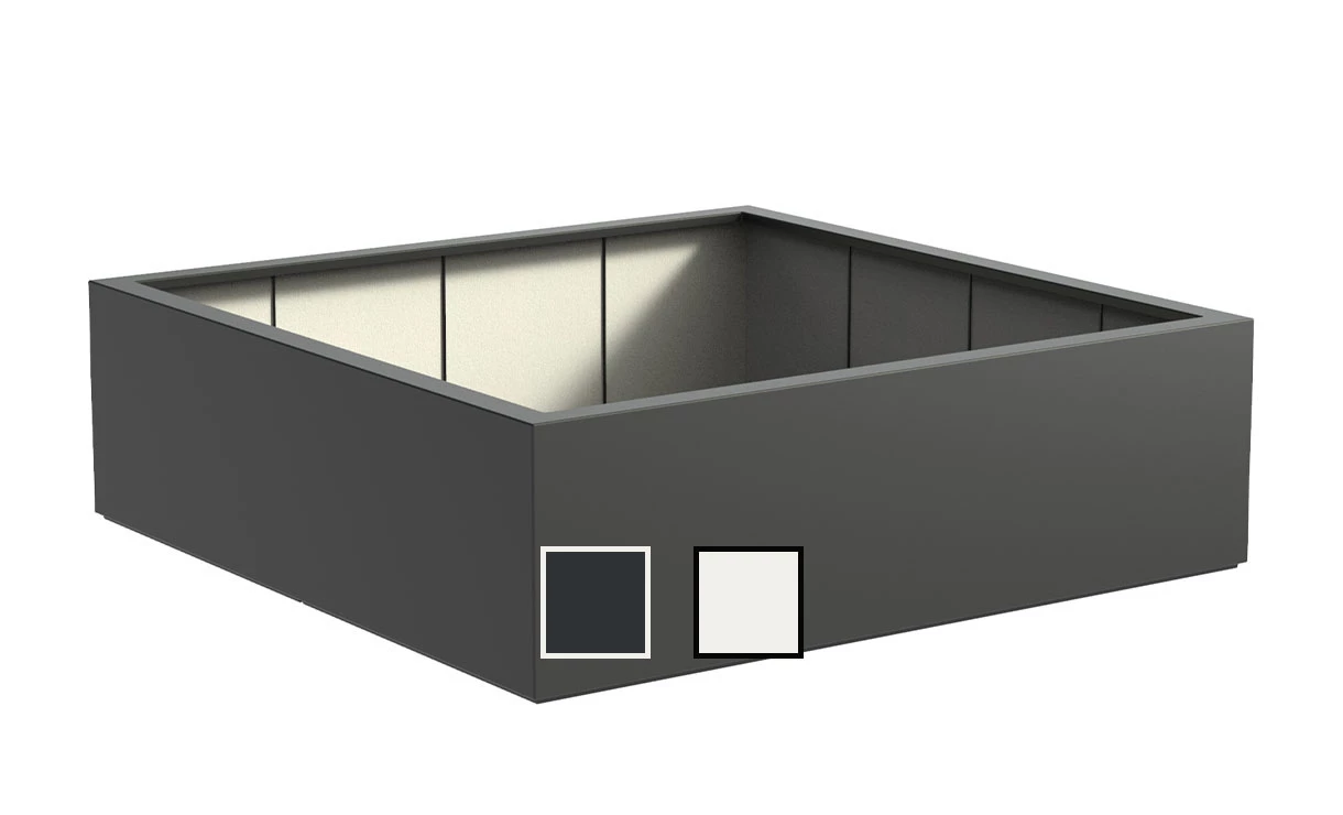 Polyester Plantenbak 200x200x60 Cm Adezz