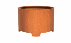 Plantenbak Cortenstaal Rond 120x80 Cm Adezz Op Poten