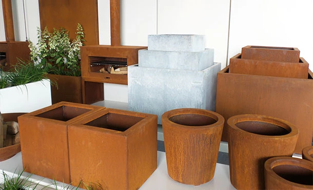 Plantenbak Cortenstaal Rond 100x40 Cm Adezz - Afbeelding 5