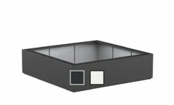 Polyester Plantenbak 140x140x40 Cm Adezz