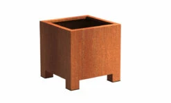 Plantenbak Cortenstaal Op Poten 60x60x60 Cm Adezz