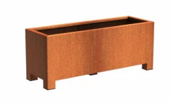 Plantenbak Cortenstaal Op Poten 150x50x60 Cm Adezz