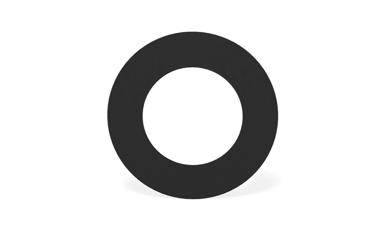 Roset Zwart Staal Rond Ø 154 Mm