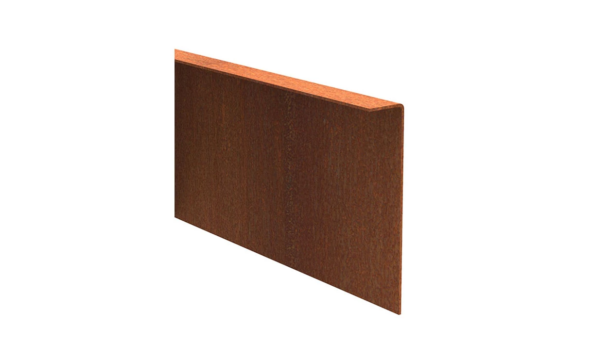 Borderrand Cortenstaal Gezet 230x0,3x39 Cm Adezz (20 Strips)