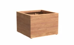 Plantenbak Hardhout 100x100x75 Cm Malaga Adezz