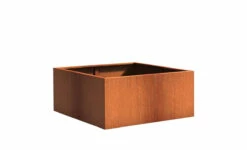 Plantenbak Cortenstaal 100x100x60 Cm Adezz