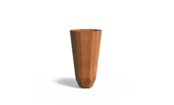 Plantenbak Cortenstaal Facet 60 X 120 Cm Adezz