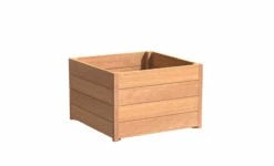 Plantenbak Hardhout 80x80x57 Cm Carrez Adezz