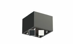 Polyester Plantenbak Met Wielen 80x80x60 Cm Adezz