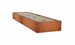 Cortenstaal Watertafel - 400 X 100 X 40 Cm
