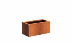 Plantenbak Cortenstaal 80x40x40 Cm Adezz