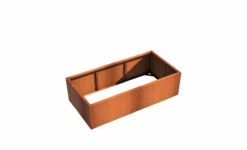 Plantenbak Cortenstaal 200x100x60 Cm Zonder Bodem