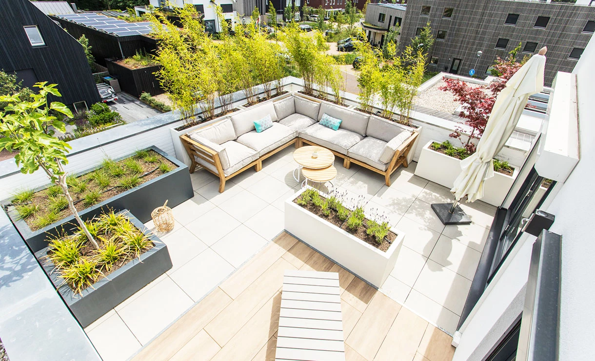 Plantenbak Polyester Conic 120 X 80 Cm Adezz - Afbeelding 4